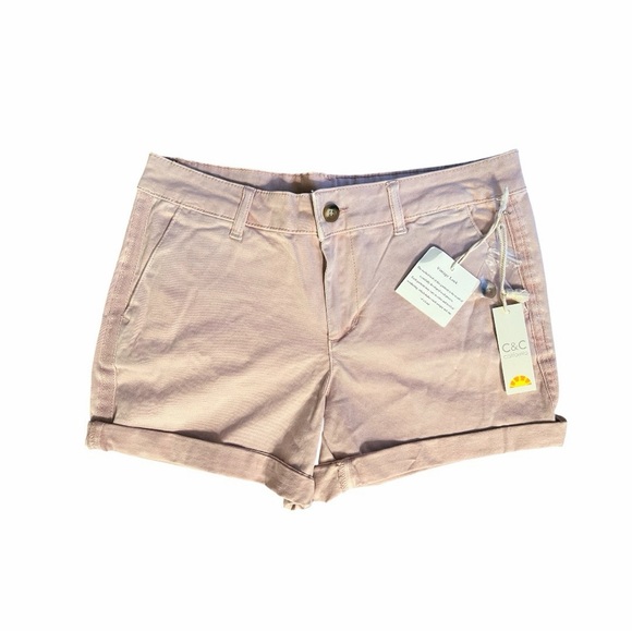 C&C California Pants - NWT C&C California Blush Pink Chino Shorts Size 6